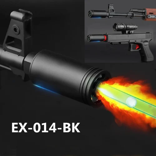 WoSport Spitfire Tracer Flash Unit (14mm CCW - Full Metal) Airsoft Suppressor | Спорт и развлечения