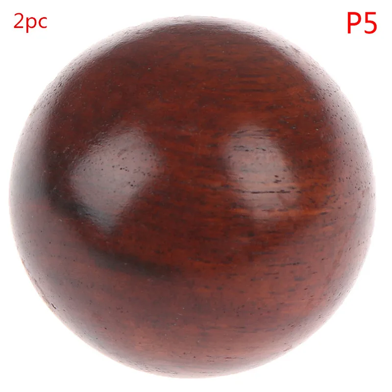 5 см/6 см из красного дерева фитнес мячик для здоровья массажный гандбол медитация для здоровья упражнения для снятия стресса мячи для расслабления рук - Цвет: 1pc 6cm