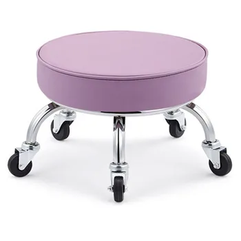 

Children's Furniture Move Roller Skating Leather Sofa Low Stool