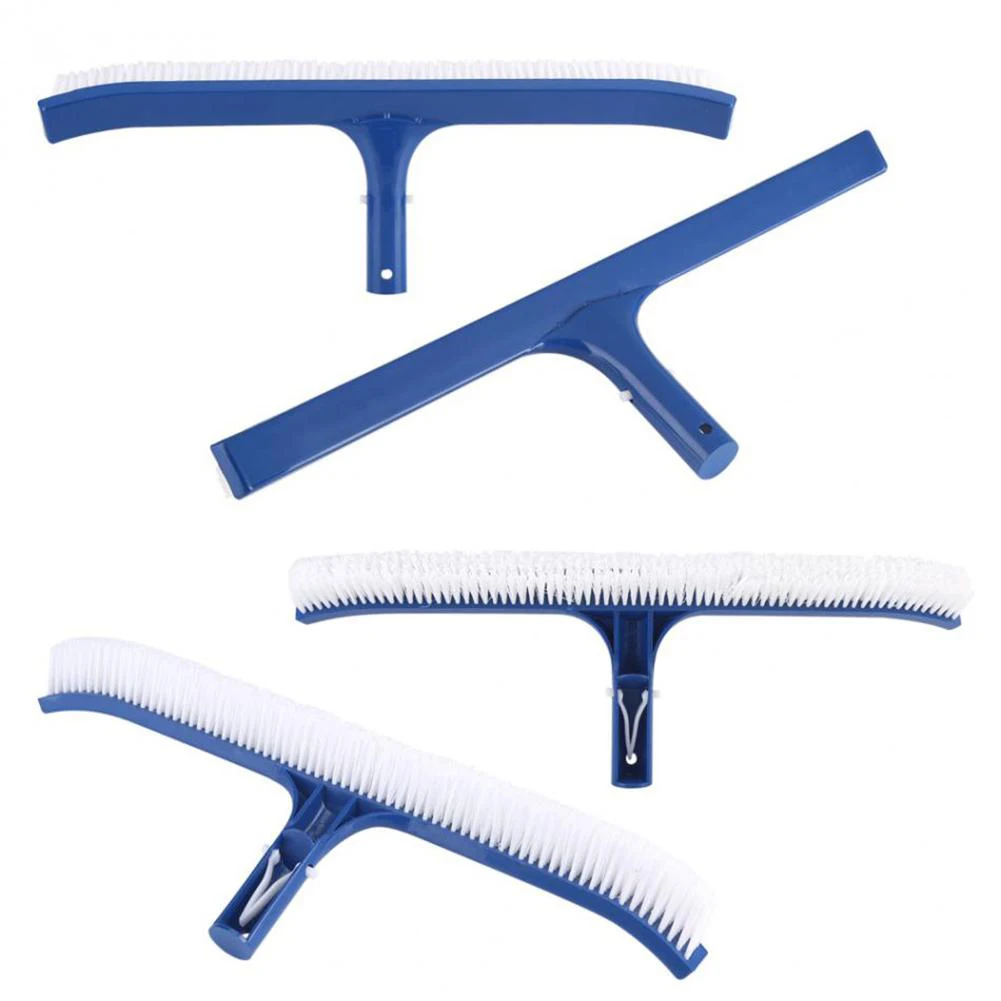 18 дюймов изогнутый бассейн щетка для очистки инструментов спа стены пол поломоечные машины очиститель