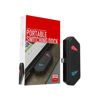 

audio Bluetooth Adapter For Switch Bluetooth Transmitter Can Cast TV HDMI Projection Screen Base For Switch PS4/PC