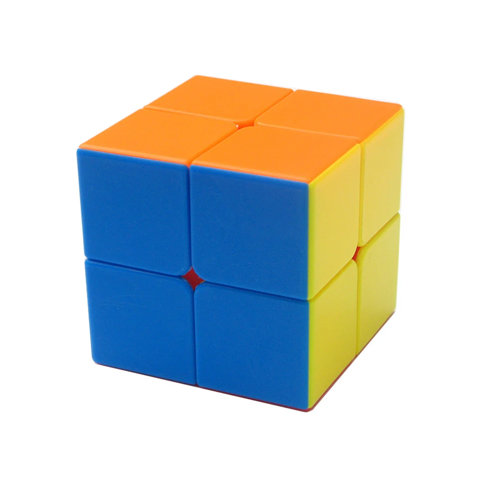 

IQ-Cubes ShengShou Rainbow 2x2 Cube High Speed Cube Puzzle Magic Professional Learning&Educational Cubos magicos Kid Toys