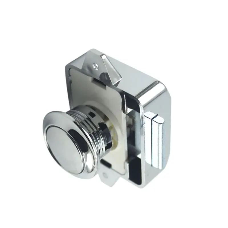 Camper Car Push Lock RV Caravan Boat Motor Home Cabinet Drawer Latch Button Locks For Furniture Hardware