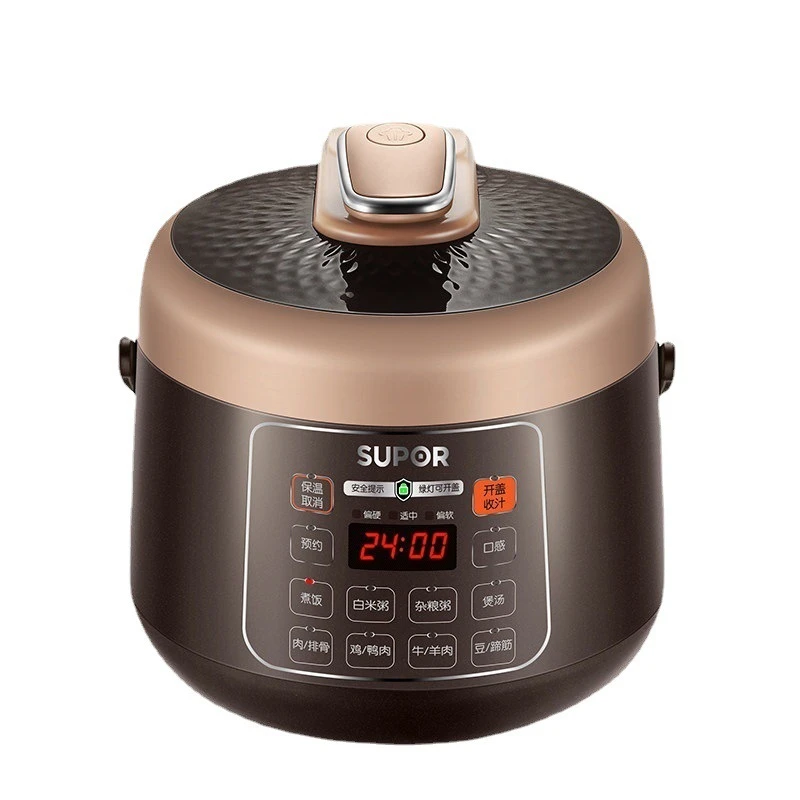 ミニ電気圧力ストーブ 2 5l ミニ圧力鍋 家庭用 小型容量 1 2 3人用 ローズ4 本物 Rice Cookers Aliexpress