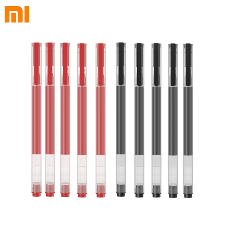 Xiaomi Pen Mijia Super Durable Writing Sign Pen MI Pen 0.5mm Signing Pens S MJZXB02WC smooth switzerland refill mikuni japan ink super large brush pen chinese traditional painting calligraphy brush festival couplets regular script calligraphy writing brush