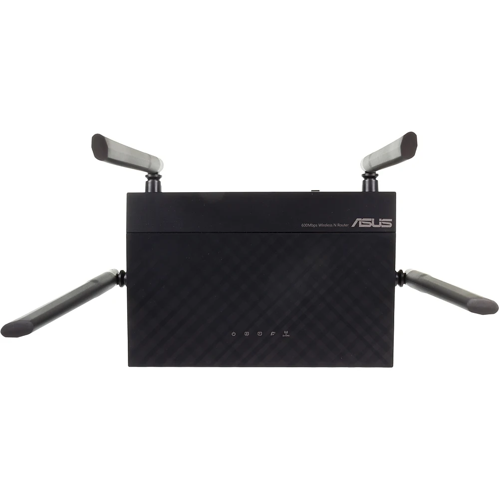 Роутер беспроводной Asus RT-N19 N600 10/100BASE-TX черный
