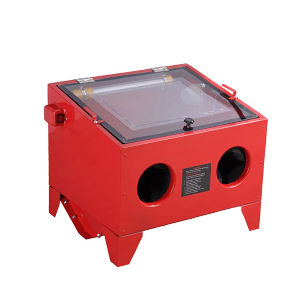SBC90 Sandblast The Open and Closed 90L Liter Box Type Mini Sandblasting Machine