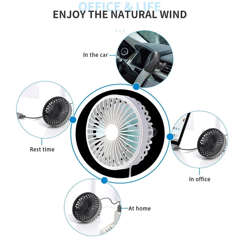 Портативные вентиляторы персональный мини USB вентилятор регулируемая скорость