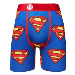 Men's Extended Sports Briefs Boxer Shorts Ice Silk Boxer Shorts Casual Fashion Soft Breathable Men Exaggerated Printing