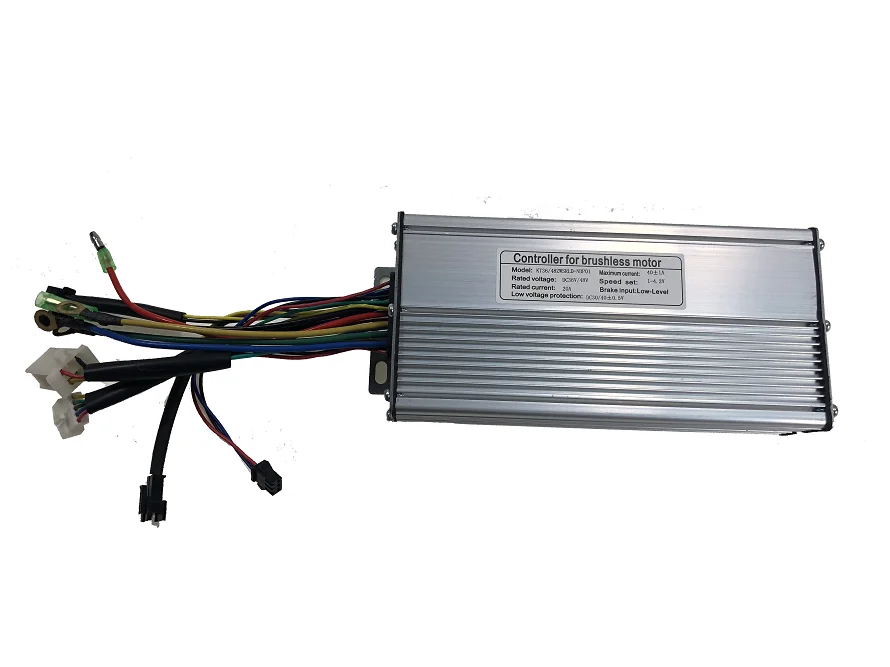 40A controller 36 V/48 V 1500W 40A мотор-контроллер постоянного тока без щетки контроллер электровелосипеда+ KT-LCD8H Цвет Дисплей один комплект, используется для 1500 W-2000 W, фара для электровелосипеда в комплекте - Цвет: 40A controller