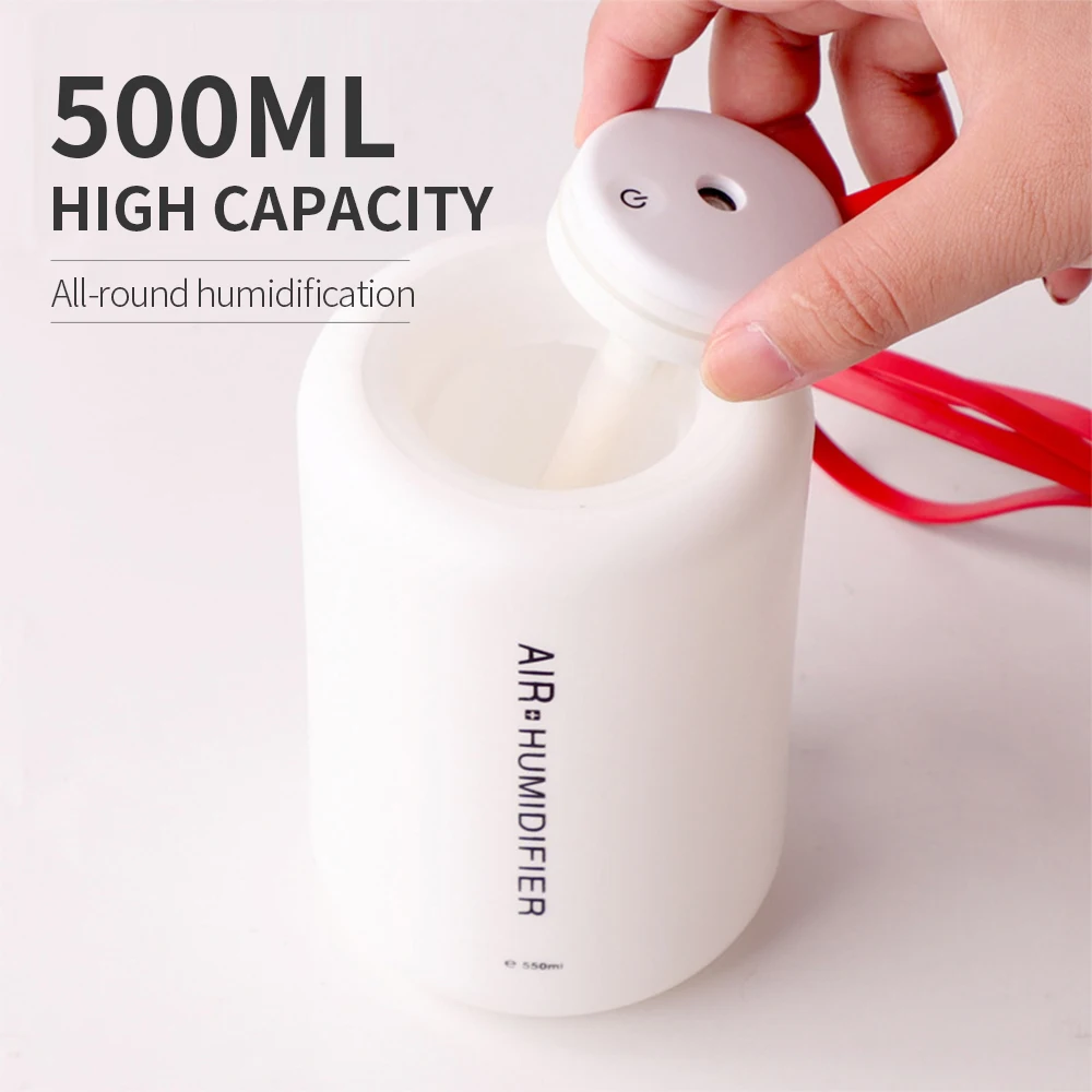  PIVOKA 500ML USB Electric Aroma Air Diffuser Ultrasonic Air Humidifier Essential Oil Aromatherapy C