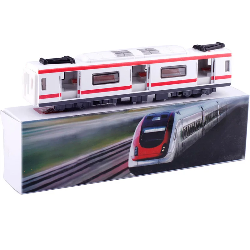 

Harmony Subway Car Body Alloy Sound And Light Warrior Real Person Voice Car Model wan ju ka Debit 027b Boxed