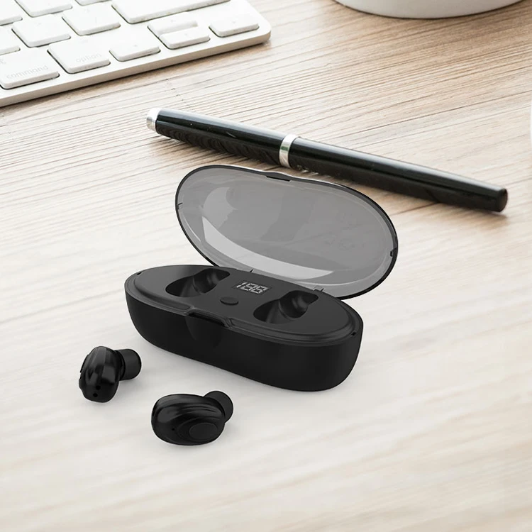 W23 Tws Hifi 5 0 Bluetooth Earphones LED Battery Display Smart Touch Earbuds IPX5 Waterproof Sport Headset with Charging Box