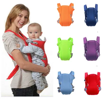 

Ergonomic Baby Carrier Sling Toddler Safety Kangaroo Four Position Lap Strap Soft Sling Carrying Backpack Wrap for 2-36 Months