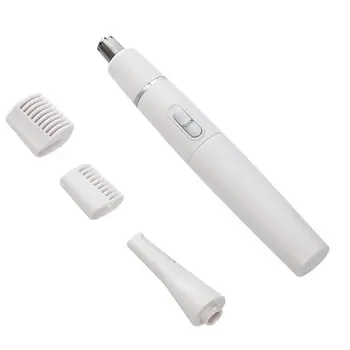 

Mini Nose Hair Trimmer Shaving Instrument 2 in 1 Eyebrow Shaving Knife Facial Electric Eyebrow Pencil