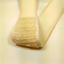 Лен хлопок мягкий отшелушивающий ремешок для Ванной Щетка для душа Массаж Спа скруббер губка для здоровья кожи тела очистка CTN88