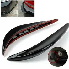 2 pçs acessórios do carro anti-colisão borda guarda molduras carro pára-choques canto guarda capa anti risco protetor adesivo
