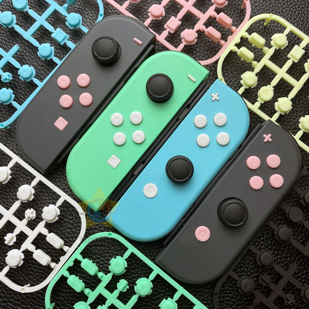 10pcs Lot Sr Sl Buttons Trigger Key Button For Ns Nintendo Switch Joy Con Abxy Controller Replacement Buttons Zl Zr L R Replacement Parts Accessories Aliexpress