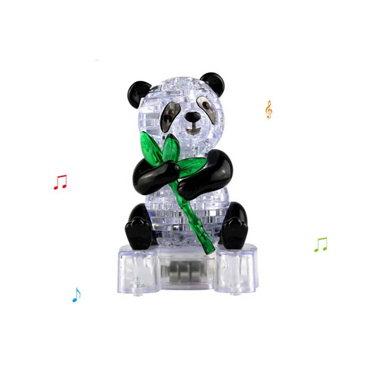 

Mason 3D Crystal Puzzle Jigsaw Panda Model DIY 1 Set Gadget Building Gift for 8 9 10 11 12 Years Old Kids Gift Toy For Children