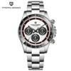 PAGANI DESIGN 2022 New Men's Watches Luxury Quartz Wristwatch for men Retro sports Chronograph Japan VK63 Sapphire glass Clock 2