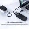 ORICO H1613 USB HUB 16 Port USB2.0 Hub with 12V2A Power Adapter for Apple Macbook Laptop PC Tablet - Balck ► Photo 3/6