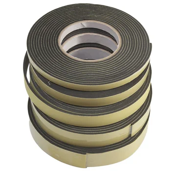 

Rubber Strip Foam Tape Newest Weather Strip Single Sided Adhesive Waterproof Door Seal