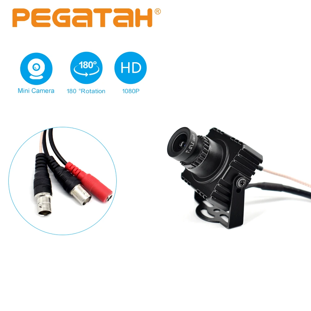 

Супер мини 1080P EX-SDI SDI AHD CVI TVI Anlaog 6-в-1 аналоговая мини-камера 1080P CCTV камера