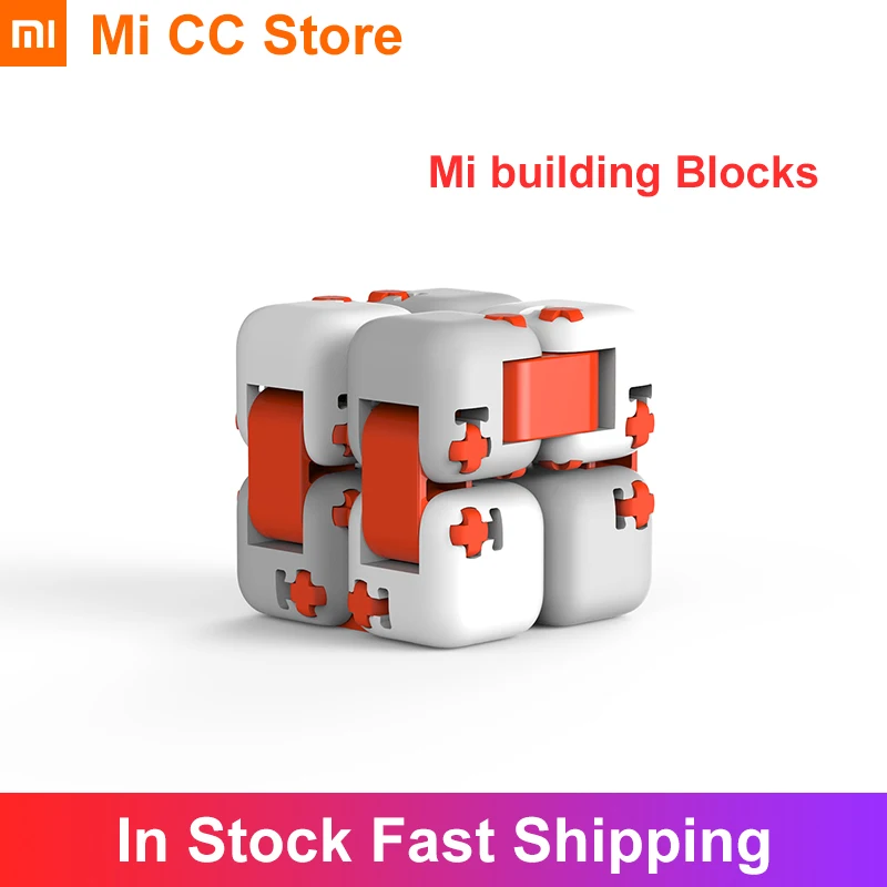 Оригинальные пальчиковые блоки XiaoMi Mitu строительные Mi Пальчиковый Спиннер