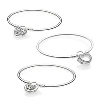 Мэнди браслет серебро 925 закрывает глаза коробка любви ривердейл Pulseira Feminina Boho билеклик пульсерас Bijoux мужские ювелирные изделия