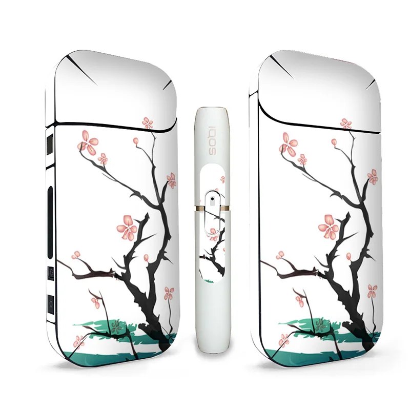 2 шт./лот цветочный дизайн для IQOS чехол электронной сигареты универсальная