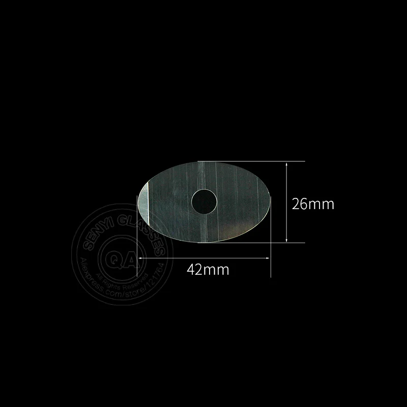 (1000pcs/roll)Eyeglasses Lens Transparent Protective Stickers Square Anti-Skid Lenses Resistance Slip DAS Processing Resist Film