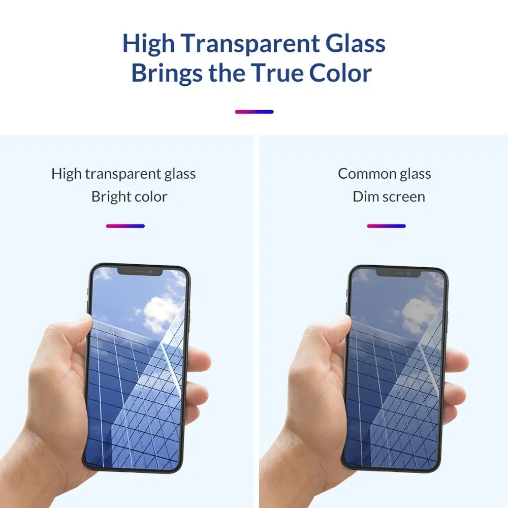  ORICO 3D Glas Screen Protector für iphone X XS Max Toughed Schutz Glas Auf iphone XR Protector Film