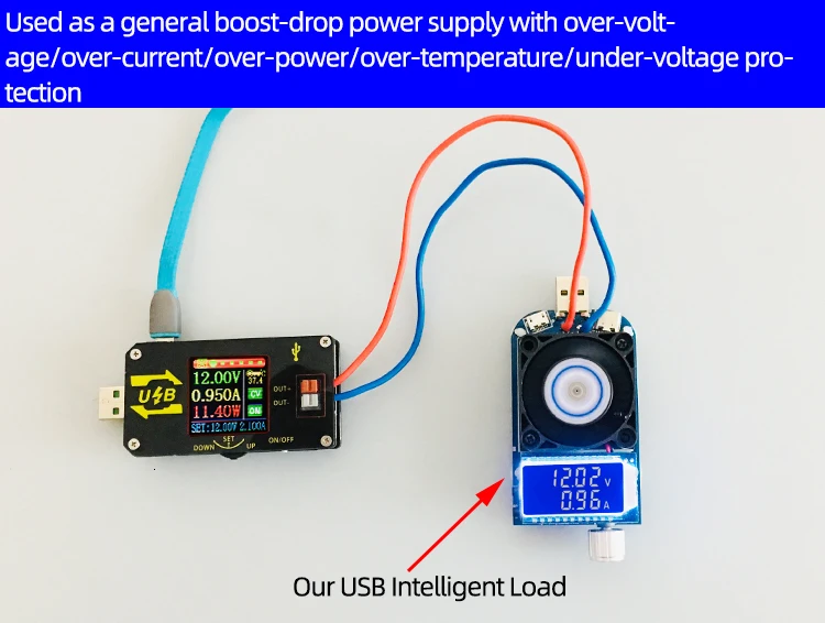 XY-UDP цифровой USB DC преобразователь CC CV 0,6-30 V 5V 9V 12V 24V 2A 15W модуль питания Настольный Регулируемый источник питания