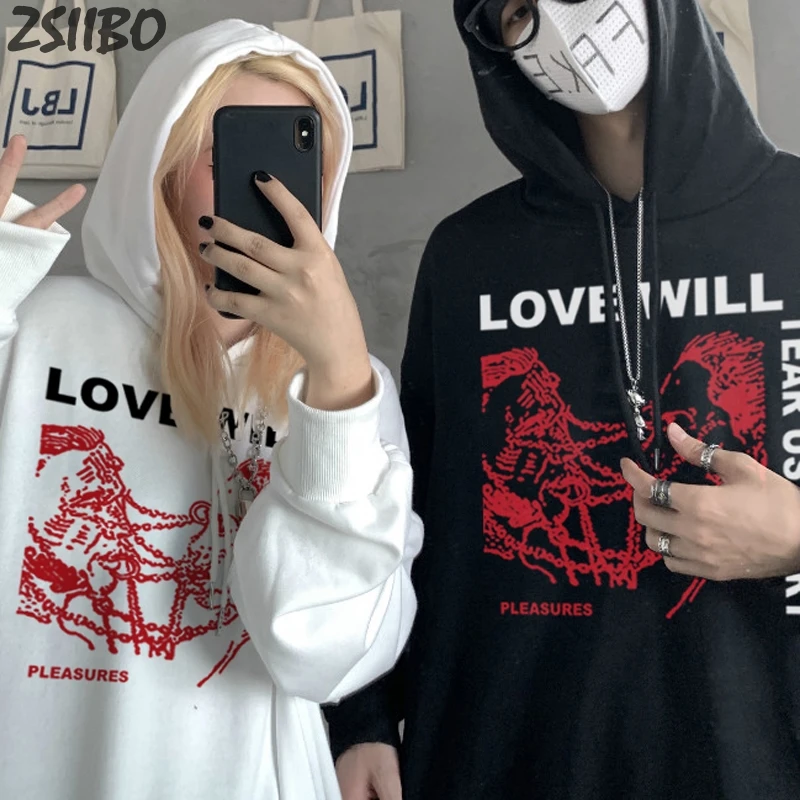 Oversize Men's Hoodies Lil Peep Peep Love Will Tear Us Apart Print Unsixe  Sweatshirt Hip Hop Letter Hoodies Streetwear Coat - AliExpress