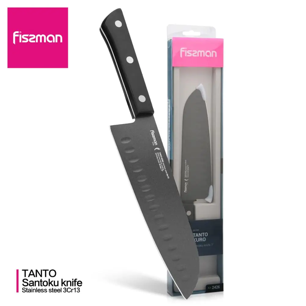 6,5 дюймовый нож-Кливер Fissman Tanto серия японской стали 3Cr13 кухонные ножи с антипригарным покрытием