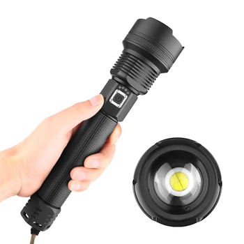 

XANES 1907 XHP70 1900 Lumens 3 Modes Zoomable USB Rechargeable LED Flashlight Outdoor 18650/26650 Lantern LED Torch Lamp