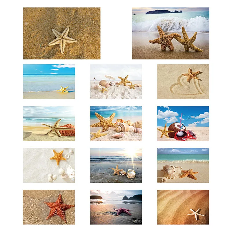 

Modern Wall Art Wall Painting Artwork Beach Seashells Picture Print On Canvas Painting for Living Room Bedroom office Home Decor