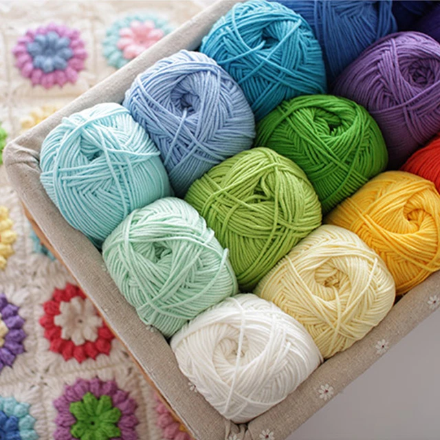 Wholesale 3 balls/lot 600g Natural Soft Scarf cotton yarn High-grade Crochet  yarn Thick yarn for knitting wool thread,Z4639 - Price history & Review, AliExpress Seller - YIYIYIBA Official Store