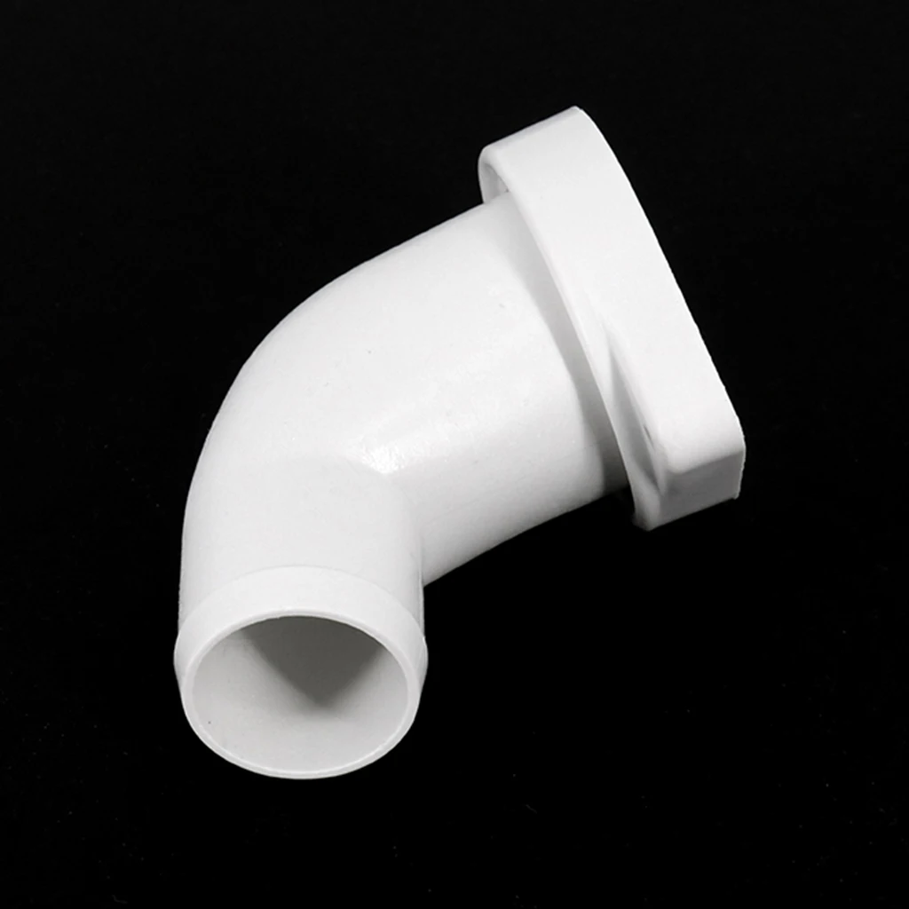 Sewage Elbow Pipe Fittings 90 Degree DIY Toilet Accessory Kit for RV Boat