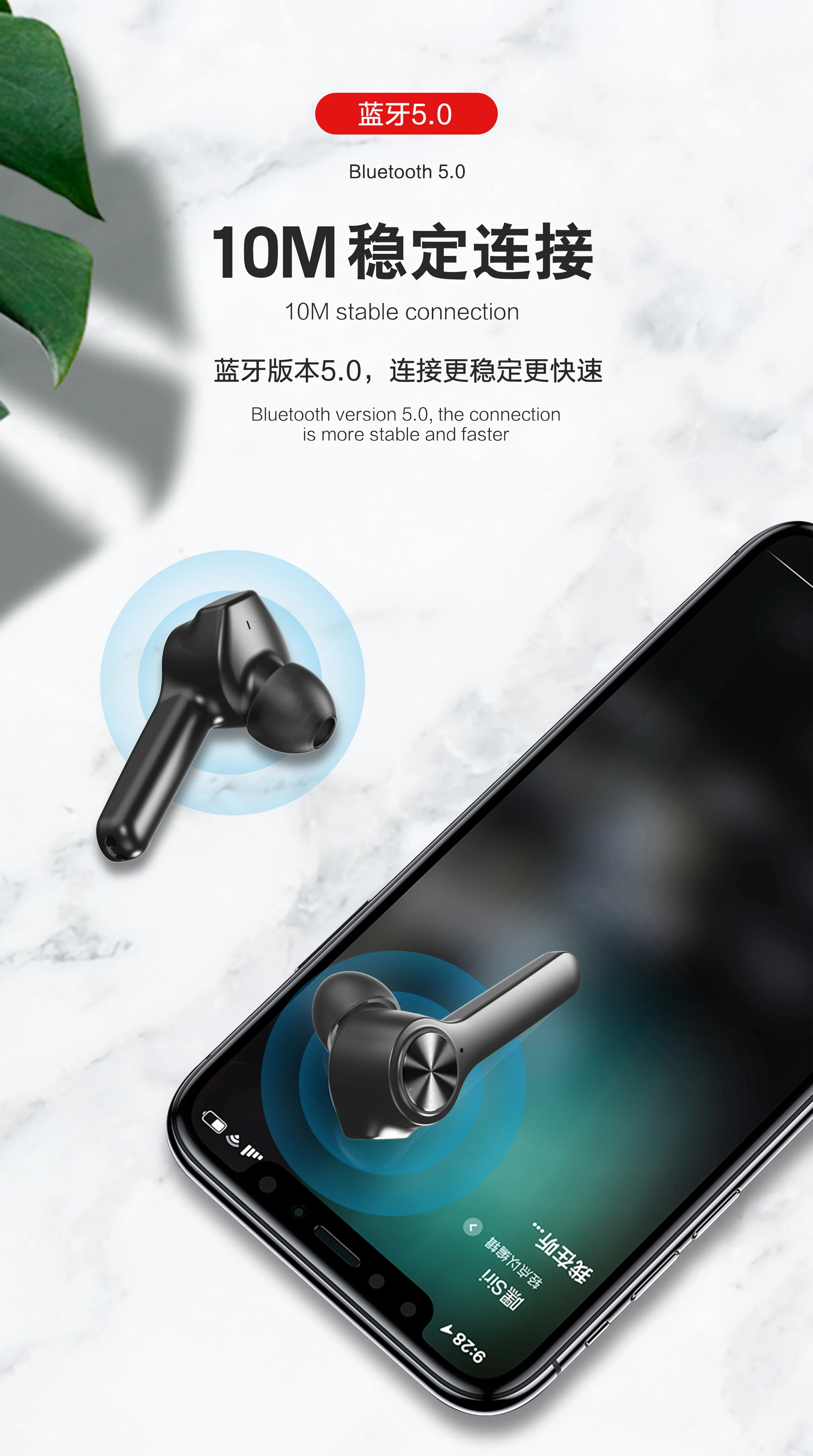 T11 TWS вкладыши Bluetooth гарнитура бинауральные HD вызова беспроводные наушники стерео Bluetooth 5,0 наушники устойчивое к поту громкой связи Наушники