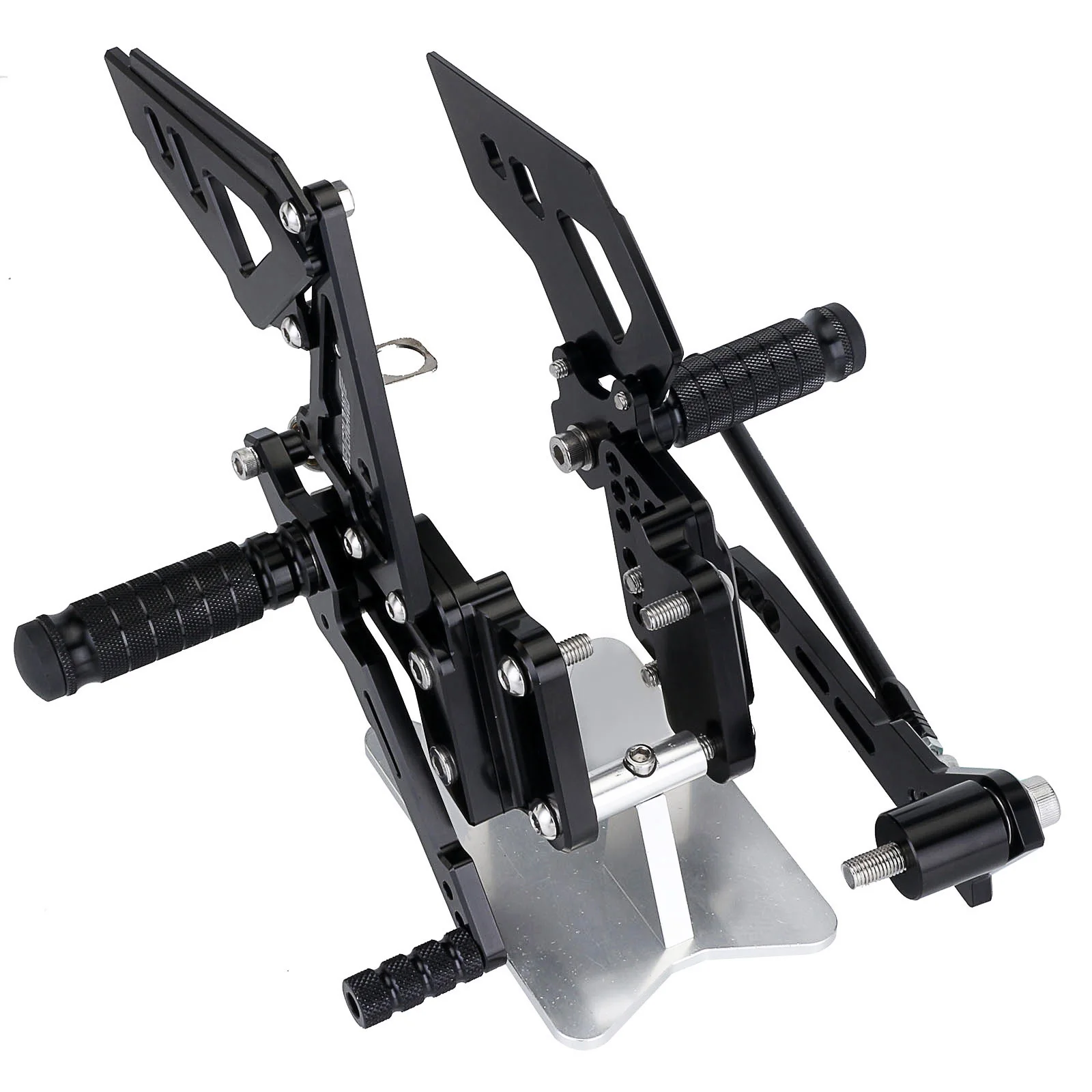 Аксессуары части регулируемые CNC Задние подножки мотоциклетные наборы Rearset мотоцикл подножки для SUZUKI 2006-2010