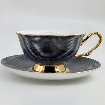 

Originality Ceramics Glass Coffee Mugs Lovers Ceramic Cup Saucers Household Cappuccino Latte Coffee Cups Afternoon Tea Teacup