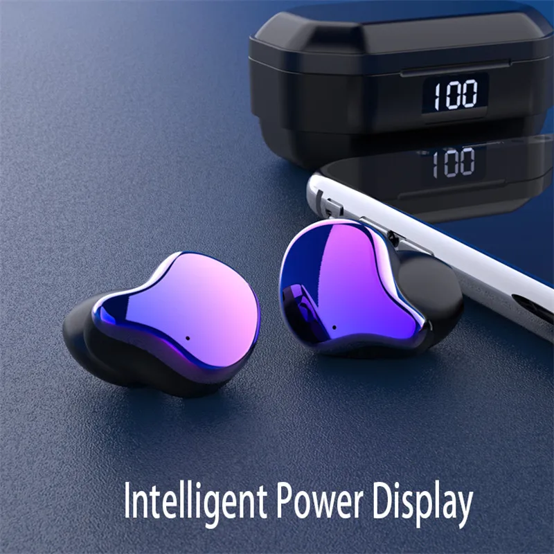 G01 bluetooth-гарнитура 6D стерео Бас спортивные наушники водонепроницаемые наушники беспроводной наушники светодиодный дисплей Регулировка громкости