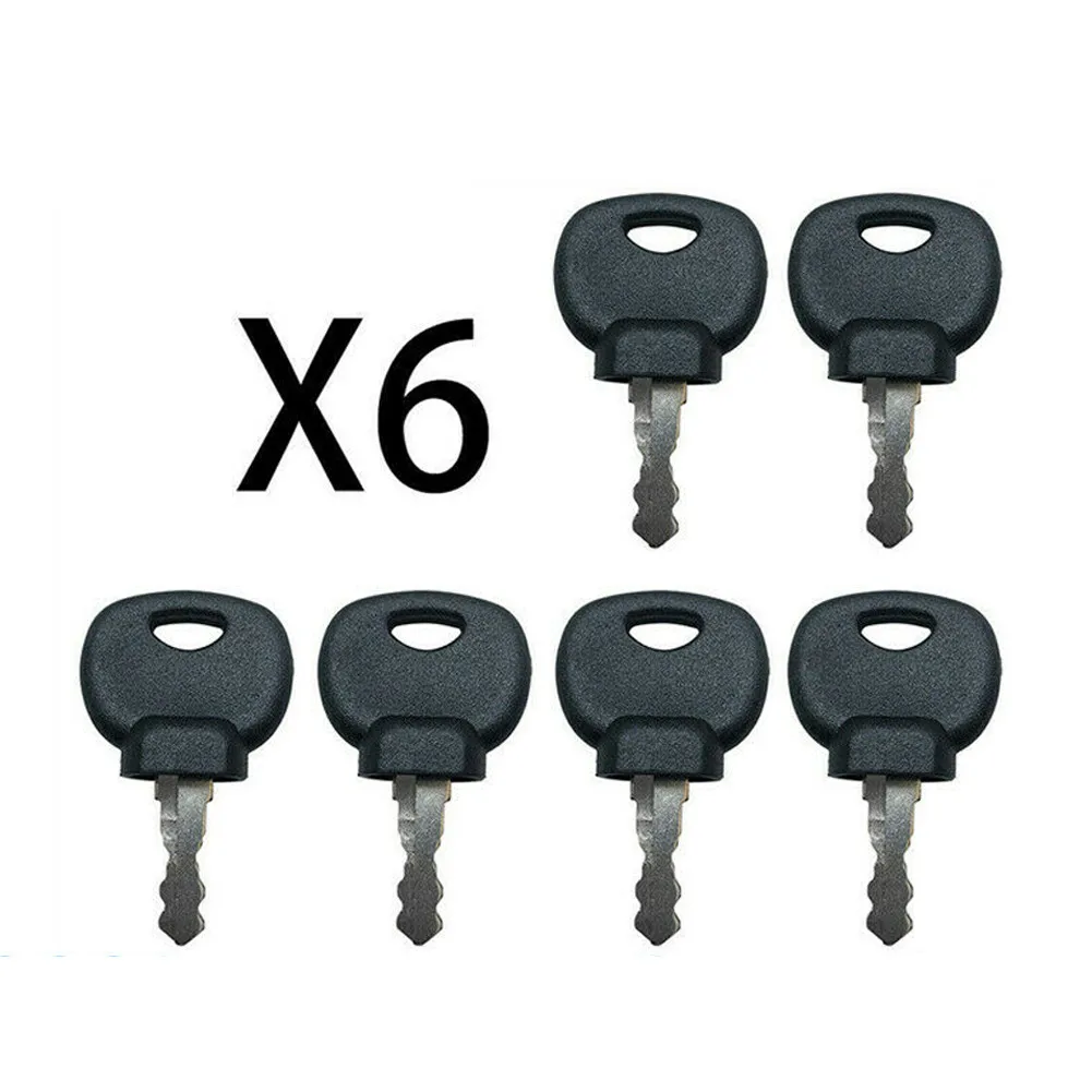 Ignition Key Plant Application Spare 14607 For Jcb Bomag Tractor 6 SPARE 14607 IGNITION KEYS Car Accessories 6 X