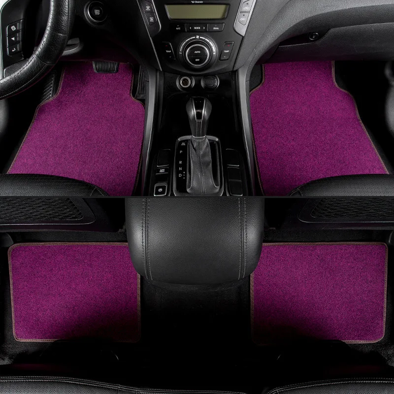 Универсальные автомобильные напольные коврики kalaisike для Toyota все модели corolla yaris