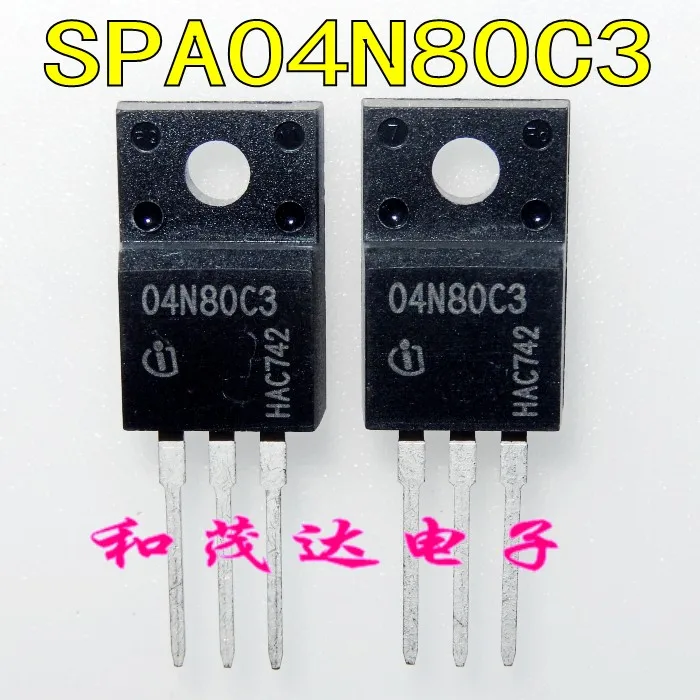 5 шт./SPA04N80C3 04N80C3 TO-220F 800V4A TO220F