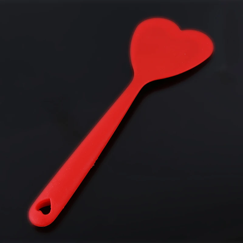 Креативная силиконовая кухонная утварь красного цвета в форме жареного стейка лопатка прекрасные кухонные аксессуары термостойкие