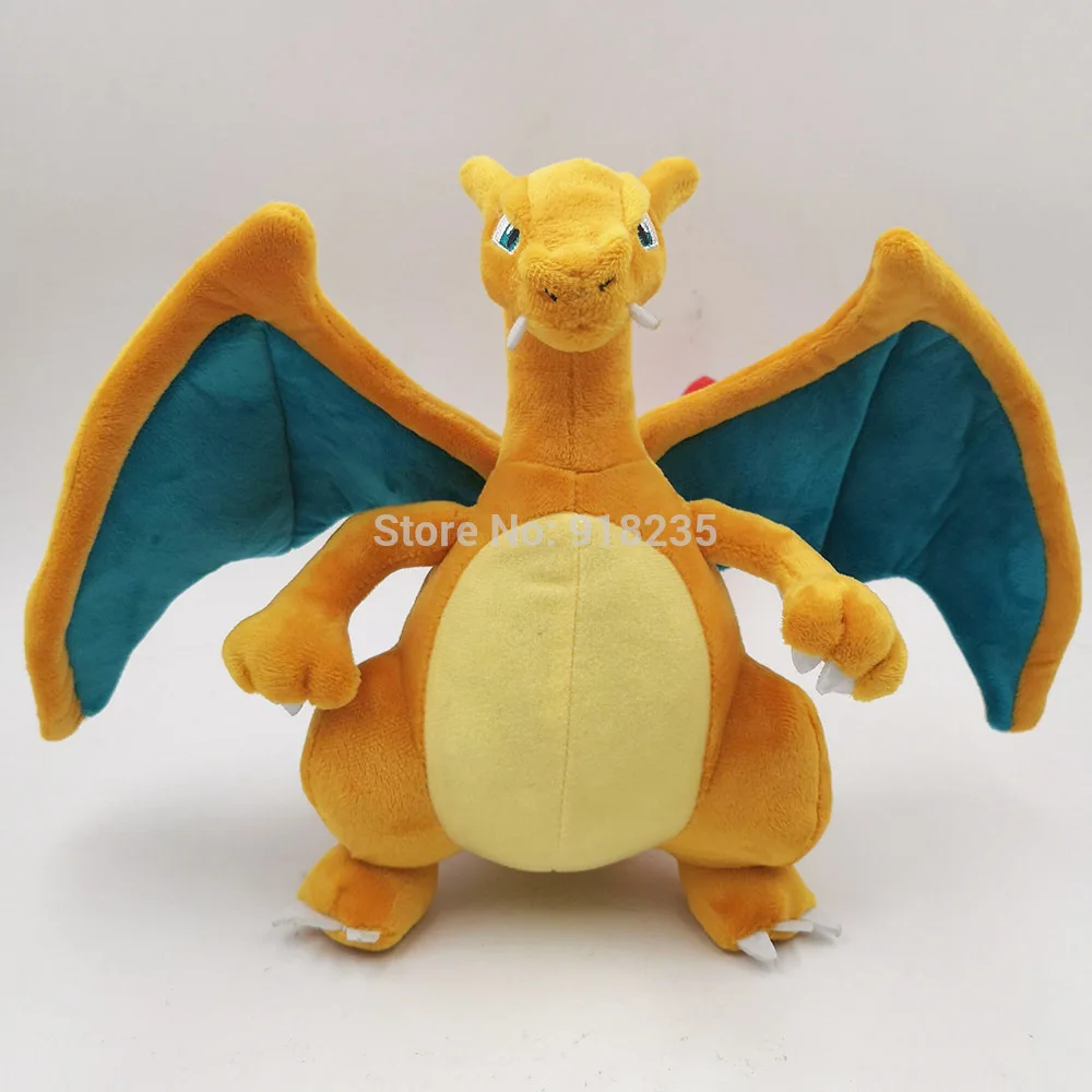 10/лот Detective Charizard 20 см плюшевая кукла мягкая игрушка