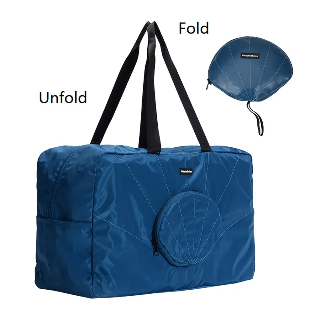 Женская Высококачественная складная сумка для путешествий, нейлоновая ручная сумка для багажа, Мужская модная Вместительная дорожная сумка, сумка для сна, bolsos de viaje mujer