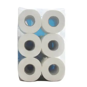 

6 Rolls Premium napkin Roll Paper ,3 Layers Bath Toilet Paper Silky Smooth Soft